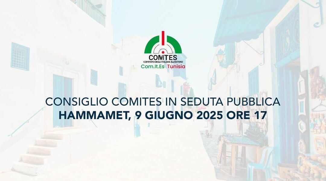 Convocazione Consiglio Comites