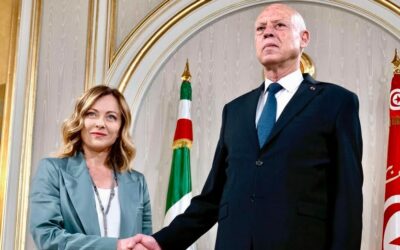 Il Presidente del Consiglio Meloni in Tunisia