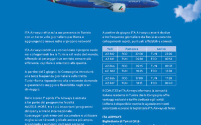 Comites Tunisia e ITA Airways
