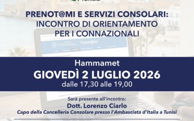 INCONTRO DI ORIENTAMENTO PER I CONNAZIONALI